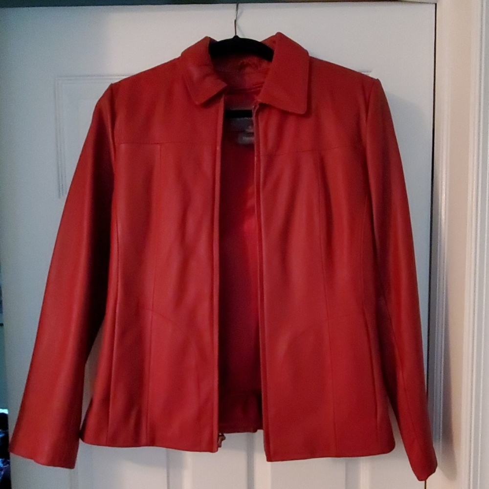 Jacket/Red Leather